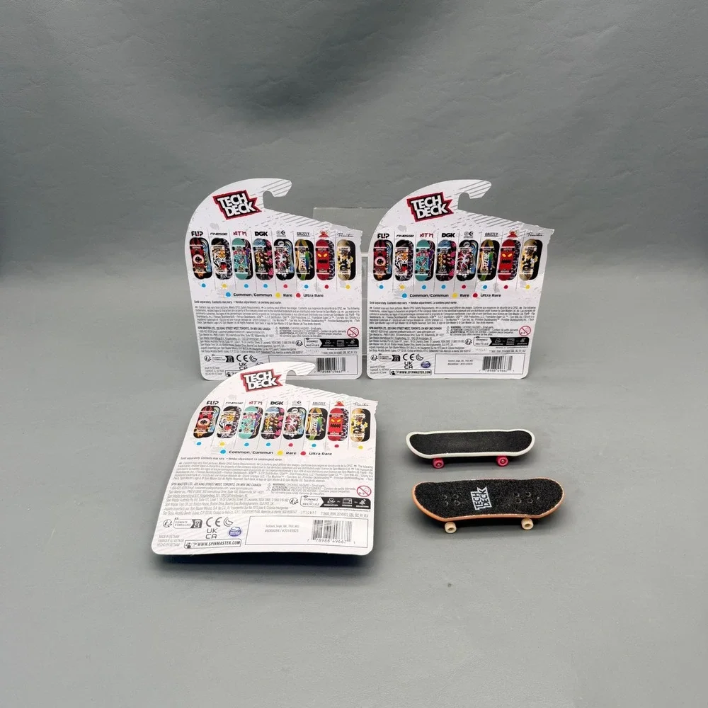 Tech Deck Steeze Series Target Exclusive Fingerboard Lot (3 Sealed + 2 Loose)